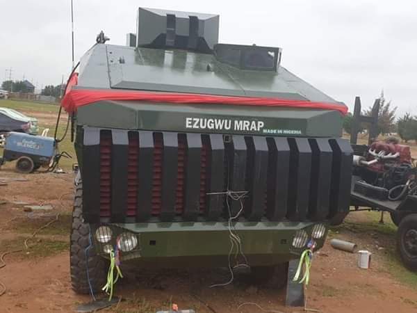 NIGERIAN ARMY TO LAUNCH INDIGENOUS MINE RESISTANT AMBUSH PROTECTED VEHICLE