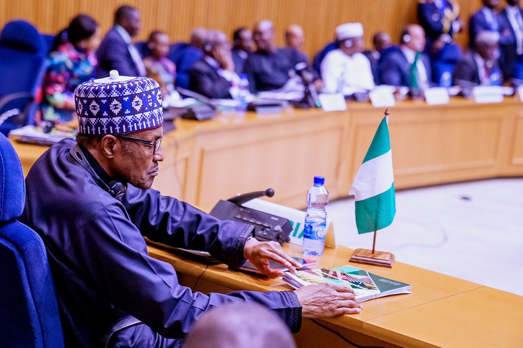 AU SUMMIT: President Buahri commends ECOWAS' renewed vigour against terrorism