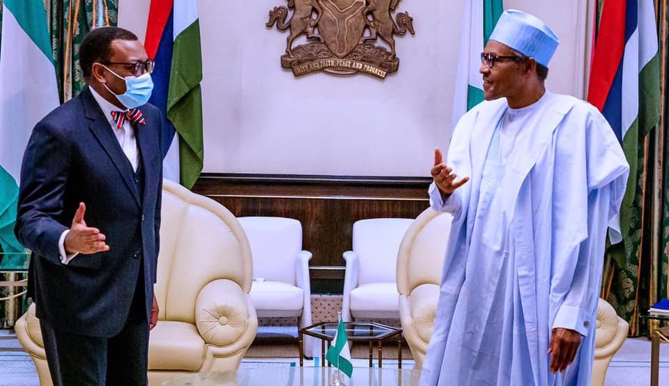 Buhari’s Applause For Akinwumi Adesina
