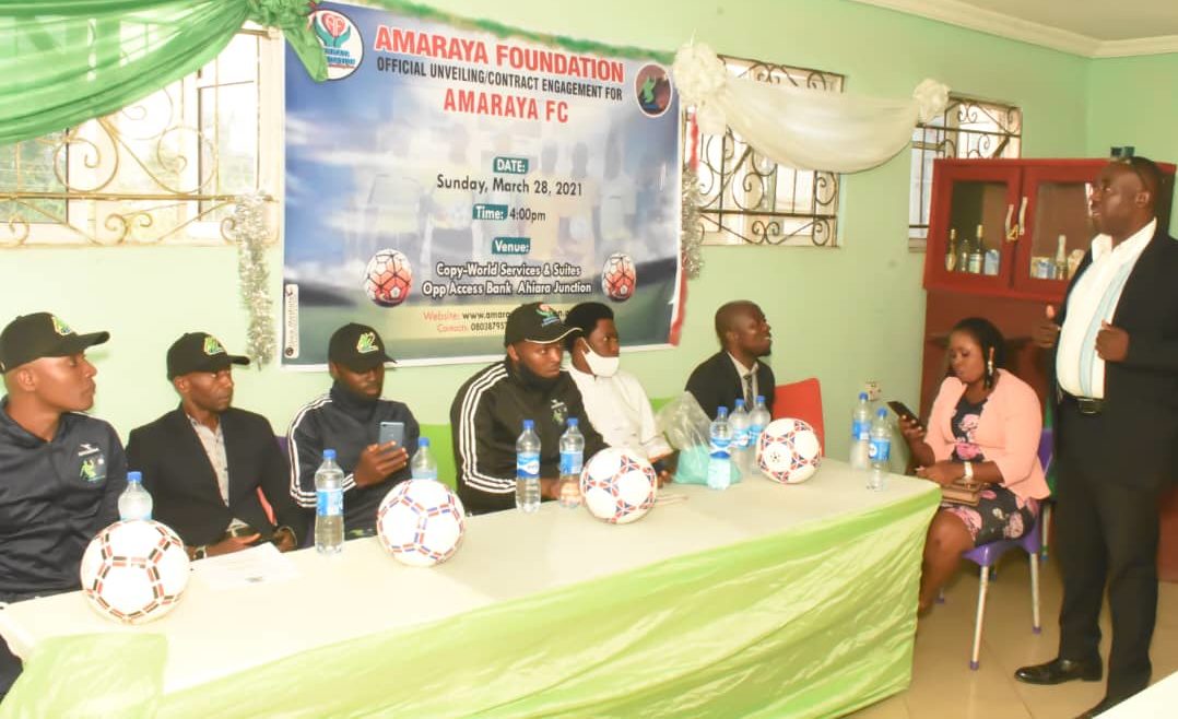 AMARAYA FC Signs Nwankwo Ekene