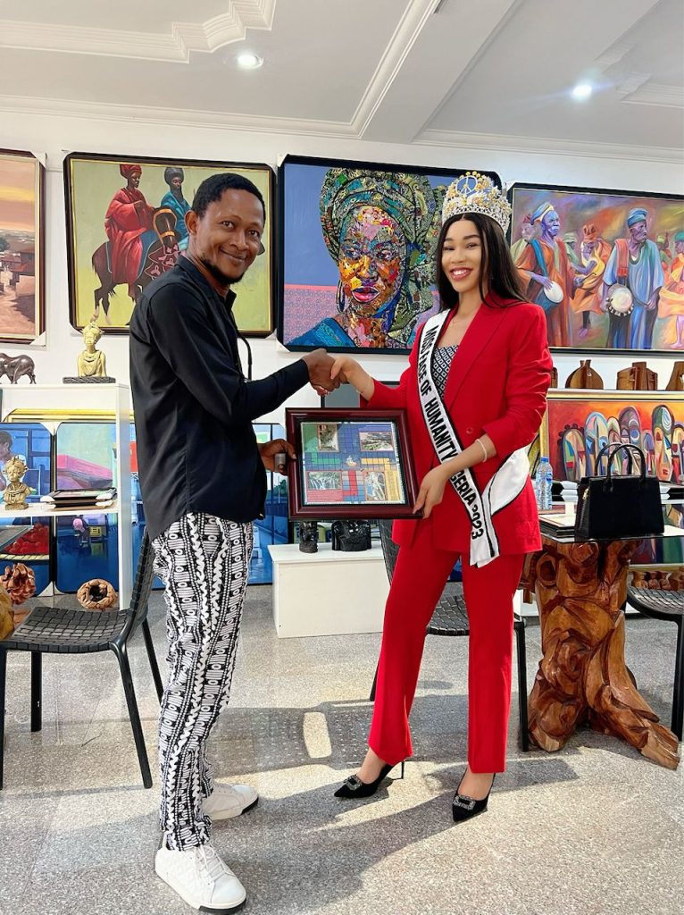 Partnership Flourishes as MFOH Nigeria Meets LVI Arts Gallery CEO