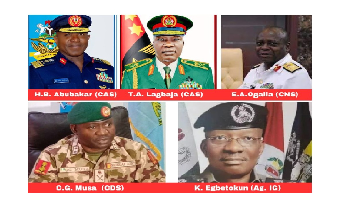 HURIWA Sets Agenda for Service Chiefs, Challenges CDS, COAS, CAS