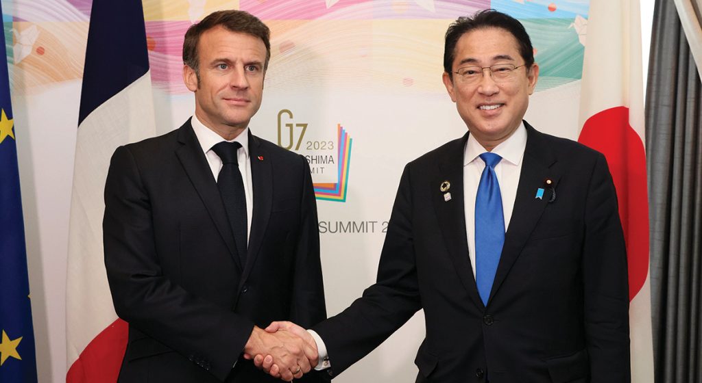 Japan-France Forge Bilateral Prosperity Amidst Global Challenges