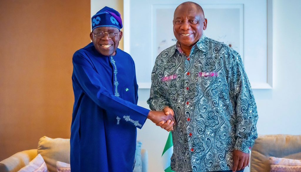 Tinubu and Ramaphosa Pledge Stronger Nigeria-SA Ties